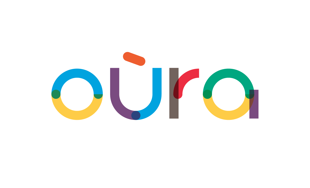 Logo du partenariat Oùra piloté par la Région Auvergne-Rhône-Alpes (version CMJN)