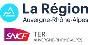 Logo TER Région Auvergne-Rhône-Alpes