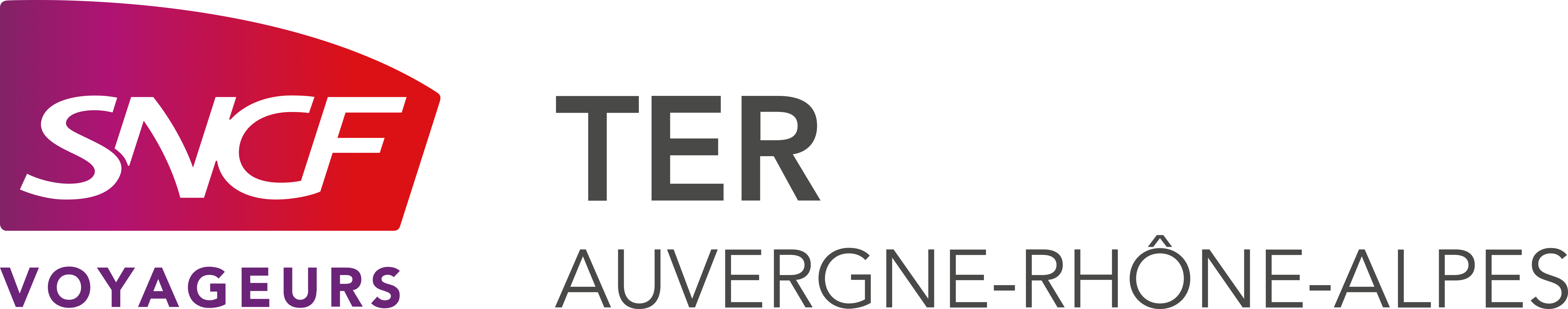 Logo SNCF Voyageurs TER AUVERGNE-RHÔNE-ALPES